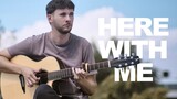 Here With Me - d4vd - Fingerstyle Guitar Cover