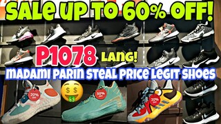 WALANG TIGIL sa BAGSAK PRESYONG ORIGINAL na mga SAPATOS!SALE up to 60% off!tobys sports update!