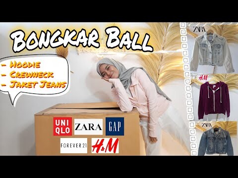 Bongkar Ball Hoodie / Crewneck / Jeans  Branded | Paket Usaha Khusus Pemula