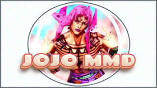 Big Shots With Pink Hair / JOJO MMD