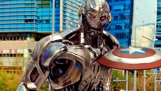 Avengers: Age of Ultron - Captain America vs Ultron - Fight Scene - Movie CLIP
