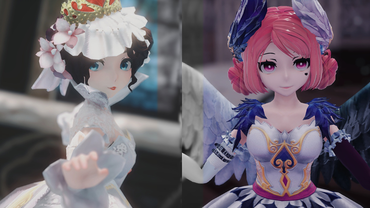 [King of Glory MMD] Let me cast magic for you [Xiao Qiao's Swan Dream/Pure White Bride]