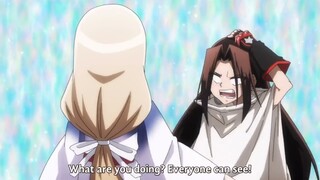 Hao's mom treating him like a kid ☺☺ || Shaman King (2021) Episode 52