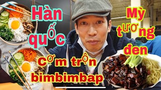 Hết dịch ❗️đi ăn cơm trộn Hàn Quốc ‼️mỲ tương đen‼️ngon 💯♨️