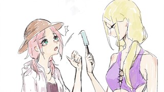 Naruto / Handwriting / What's wrong with Haruno Sakura / all Sakura / 3.28 birthday congratulations