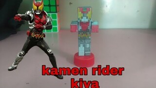 #4 Hướng dẫn làm Kamen rider kiva || Minecraft || LĐV