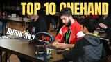 Top 10 Cuber giải Rubik 1 Tay nhanh nhất thế giới!! || RUBIKBMT