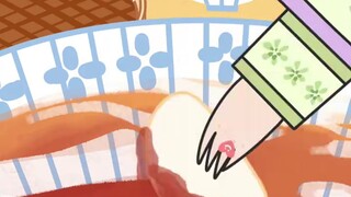 -Eating animation of The Legend of Zhen Huan｜Fei Rong challenges Da Ru with braised pork!