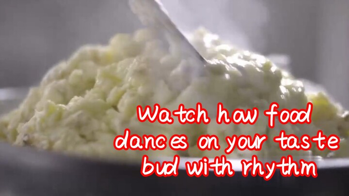 Watch how food dances on your taste bud with rhythm