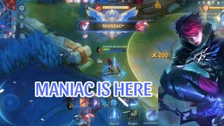 MANIAC IS HERE