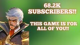 This Game is for my 68.2K SUBSCRIBERS | WICKEDVASH ALUCARD | MLBB