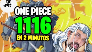 ONE PIECE 1116 en 2 MINUTOS!! | Full Haki Marco