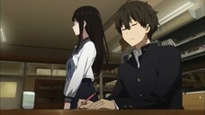 Hyouka|EP18-22|Dolls in the Distance Little birds cant remember sub