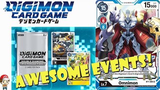 New Events Announced! BT6 (Double Diamond) PreRelease & September Evolution Cup! (Digimon TCG News)