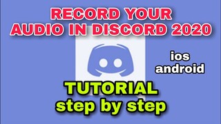 How to record audio/voice chat in discord mobile phone tutorial,Paano mag record ng audio sa discord