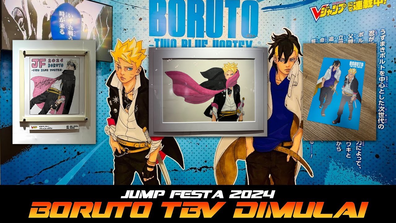 GABRIEL PLAY on X: Um novo filme? Retorno do anime? 👀 Boruto foi  adicionado ao banner da Jump Fest!  / X