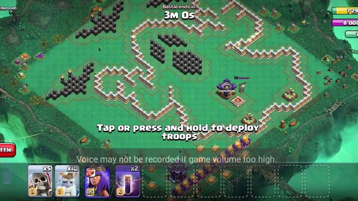 Clash Of Clan How to Get 3 Star Spooky Challenge