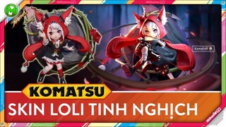 Onmyoji Arena | Skin Komatsu Loli tinh nghịch ra mắt, lọt TOP trang phục cute nhất game