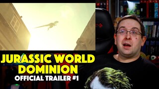 REACTION! Jurassic World: Dominion Trailer #1 - Chris Pratt Movie 2022