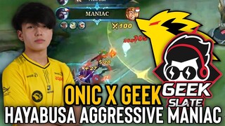 HAYABUSA AGGRESSIVE MANIAC WITH GEEK FAM!