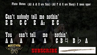 Lil Nas X - OLD TOWN ROAD (Flute Notes)