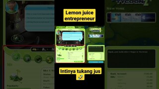 Lemonade Tycoon 2 Indonesia #shorts #tiktok #games #simulator #tycoon #youtuber #indonesia #juice