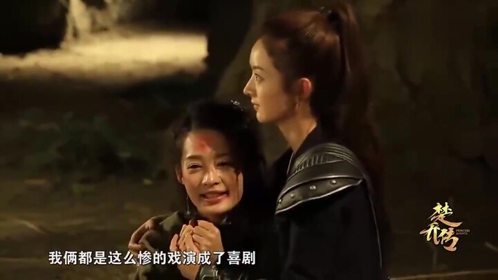 Behind-the-scenes clip from “Princess Agents”: Li Qin feels sorry for Zhao Liying being too thin and