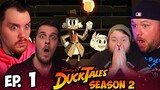 Ducktales (2017) Season 2 Episode 1 Group Reaction | The Most Dangerous Game...Night