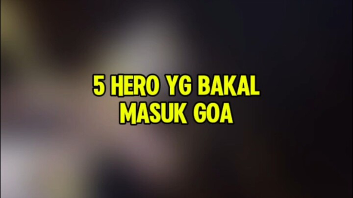 5 Hero yg bakal masuk goa setelah update patch nanti#magemlbb #angelamlbb #MLBBxSpongeBob #MLBBFrien