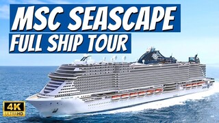 Complete MSC Seascape Ship Tour and Walkthrough in 4K!