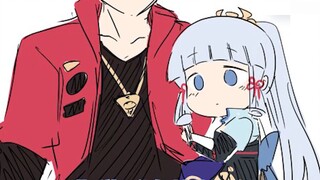 Baby Linghua is here to play with you, but feed her something before playing [Genshin Impact]