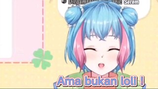 [Vtuber Clip] Ama bukan loli! [Amaya Clorentine]