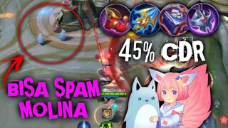 Pake Build ini Bisa Spam Molina Nana!! Nana Cooldown Build - Mobile Legends