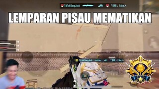 22 KILLS ACE DOMINATOR ❗❗ LEMPAR PISAU BANGJECK LANGSUNG BIKIN MUSUH KNOCK❗❗ PUBG Mobile