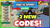 ALL *NEW* UPDATED CODES in SHINOBI LIFE 2! Free 45 Spins [ ROBLOX]