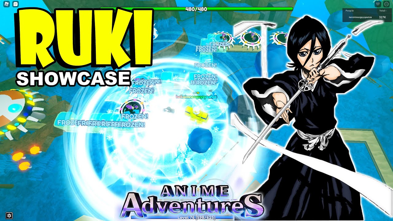 UNIQUE AIZEN (FINAL) SSS MAX STATS SHOWCASE - Anime Adventures 