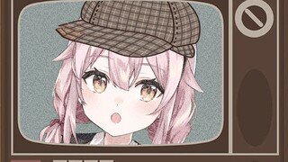 The time traveler from the metaverse broadcast live on black and white TV