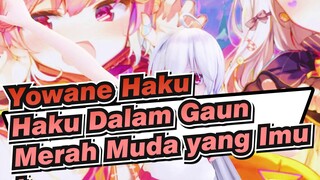 [Yowane Haku / 4K] Haku Dalam Gaun Merah Muda yang Imut
