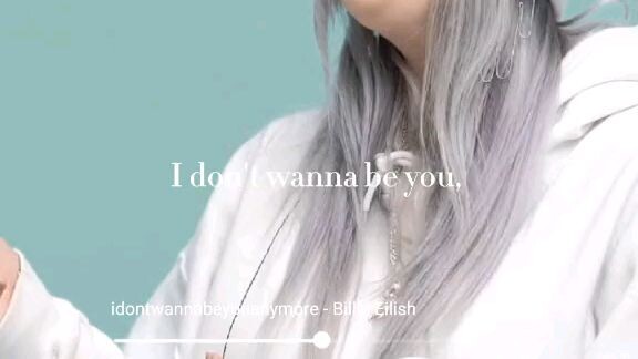 I DON'T WANNA BE YOU ANYMORE
