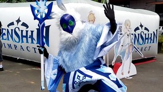 Cosplay at Genshin Impact Offline Event Dodoco Wish Machine Trans Studio Mall Bandung DAY 2
