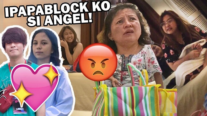 PRANKING MY MOTHER (MAGJOWA NA SI ANGEL AT BUNSO KONG KAPATID??)