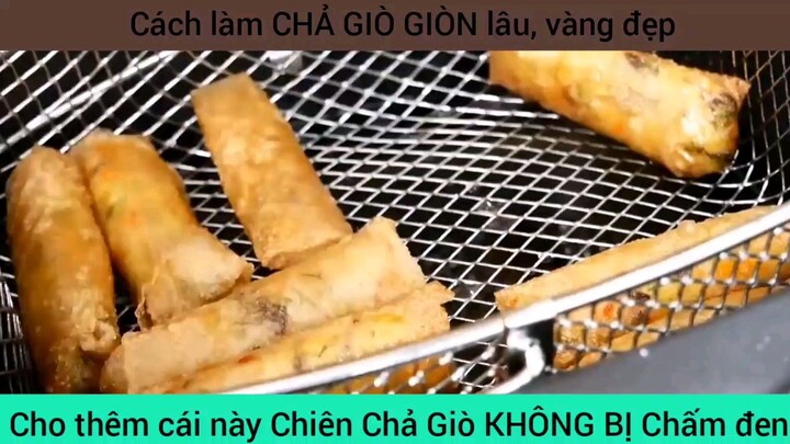 cách làm chả giò