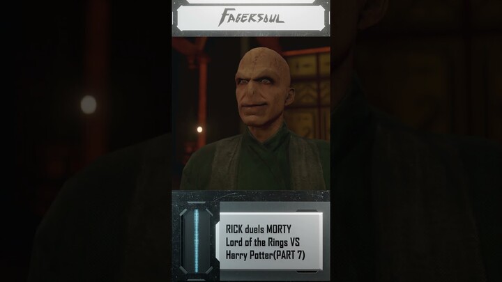 Rick Duels Morty (PART 7) - Voldemort VS Sauron In Yu-Gi-Oh Rick & Morty #shorts