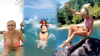 2022 Girl Fails - Funny สาวเซ็กซี่และซุกซนล้มเหลว