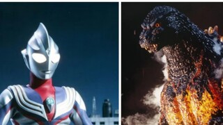 Special effects fantasy: Ultraman vs Godzilla series monsters first episode