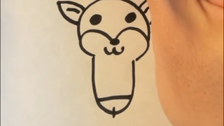 如何画一只鹿