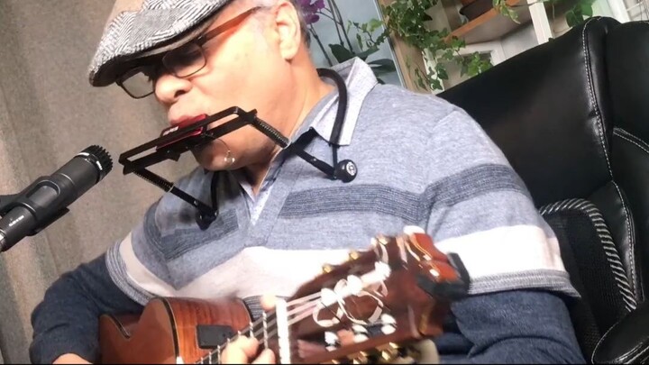 Beetles-Yesterday-Guitar-and-Harmonica