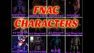 FNAC CHARACTERS Five Nights at Candy