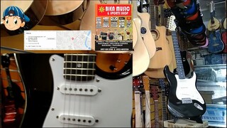 Light Electric Guitar Black