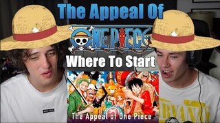 Our first time watching The Appeal of One Piece: Where to Start | Reaction